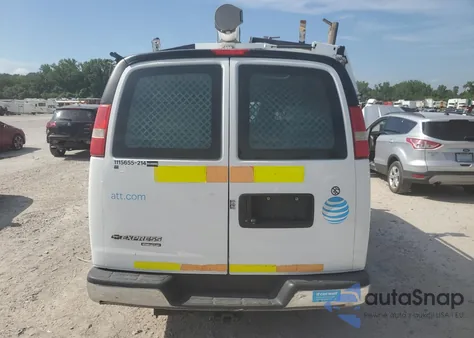 2014 Chevrolet Express G2500 from USA, damaged, VIN 1GCWGFCA4E1914802